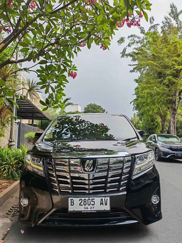 Toyota Alphard G ATPM 2017 black hitam 2018 Toyota bekas 2016 Jual bu