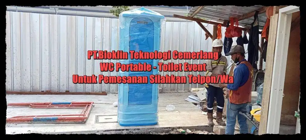 Toilet Proyek, Toilet Portable, Toilet Event Berkualitas Tinggi, WC Pr