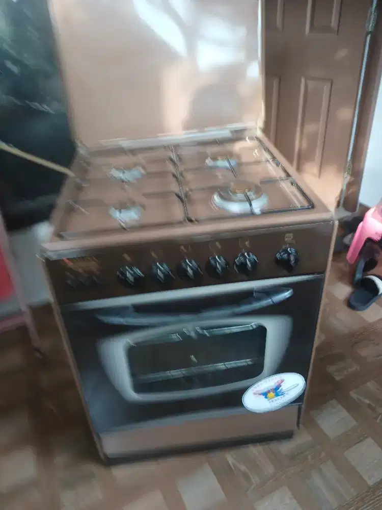 DIJUAL KOMPOR GAS STANDING 4 TUNGKU+ OVEN
