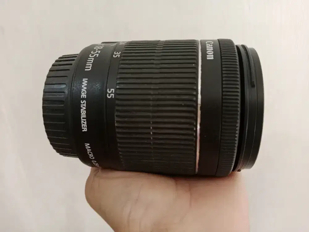 Lensa Canon 18-55mm IS 50mm Kit Stm 60D 600D 700D 650D 1100D murah