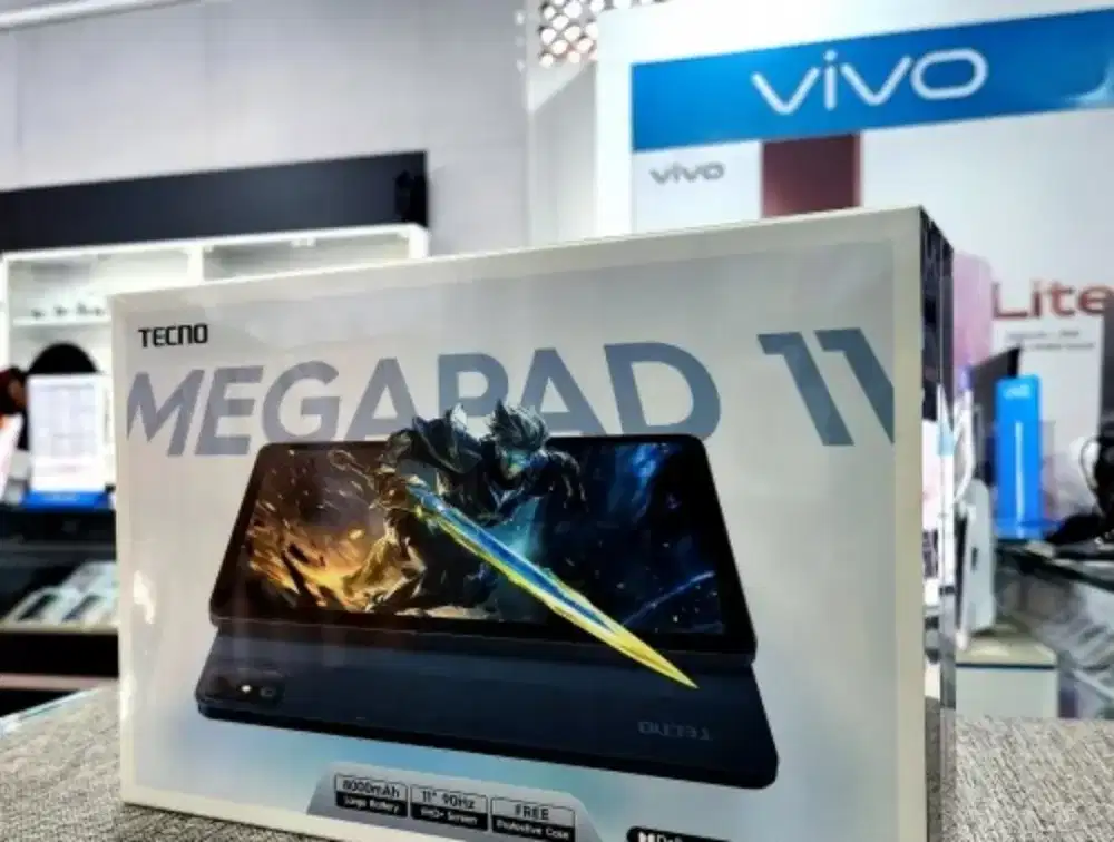 Tecno Mega Pad 11 8/128 8/256gb Garansi Resmi