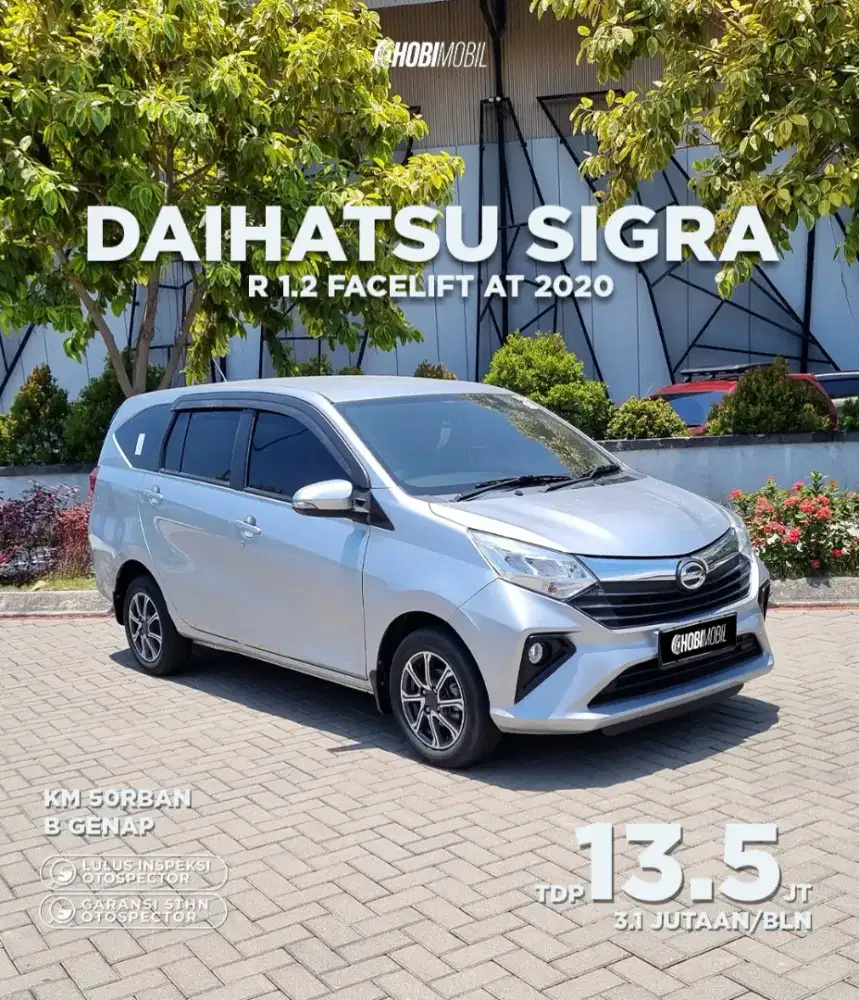 Sigra R 1.2 Facelift AT Thn 2020