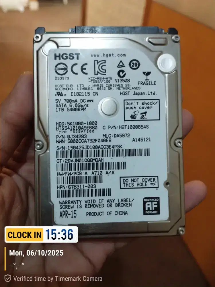 Hardisk Laptop 1Tb Murah COD Depok