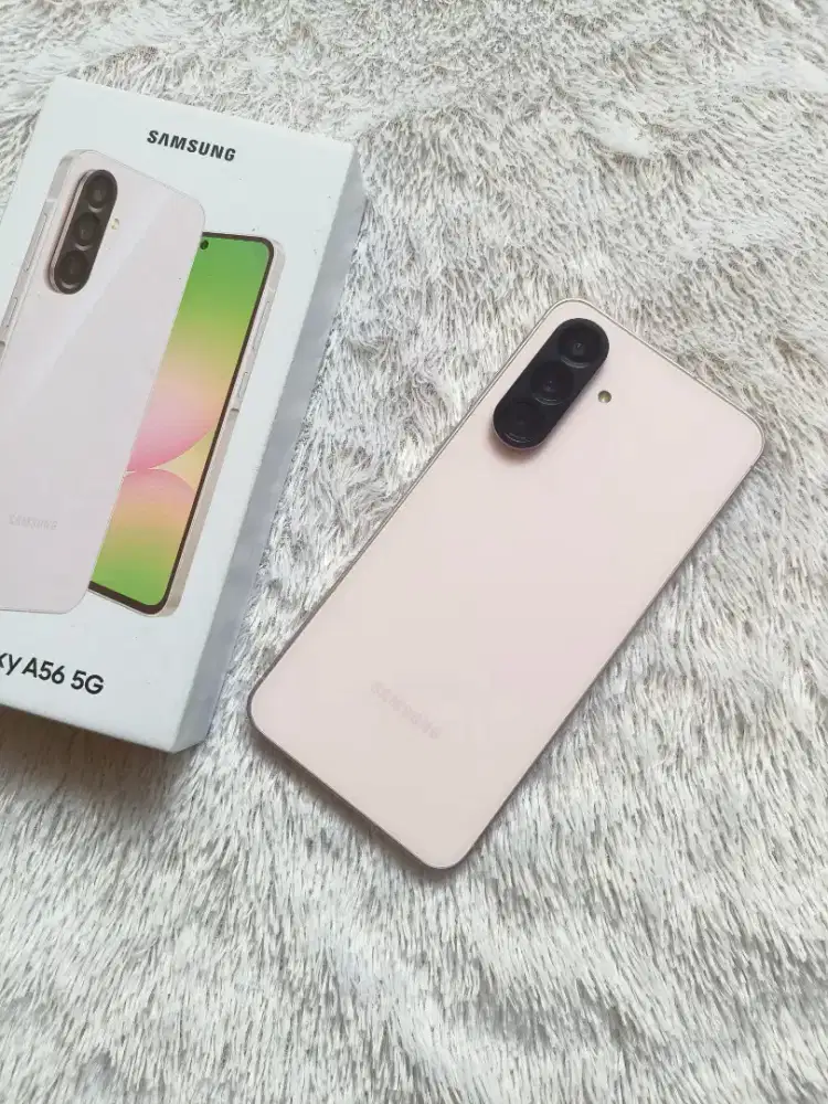 samsung a56 12/256 fullset mulus 1bln pakai