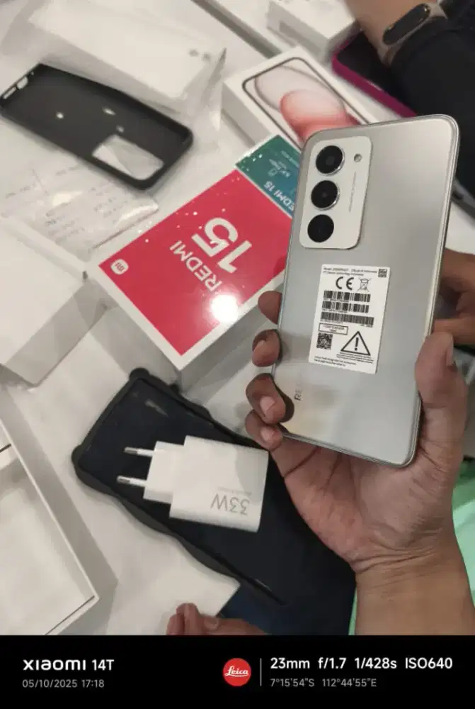 Redmi 15 nfc garansi 15bulan