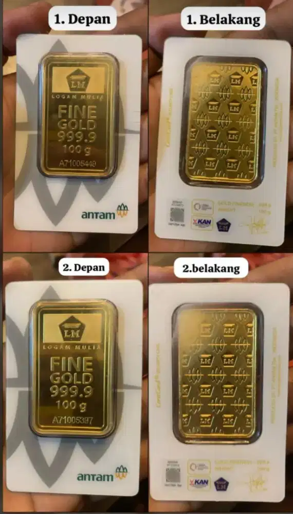 EMAS ANTAM 100G NEW CERTY EYE