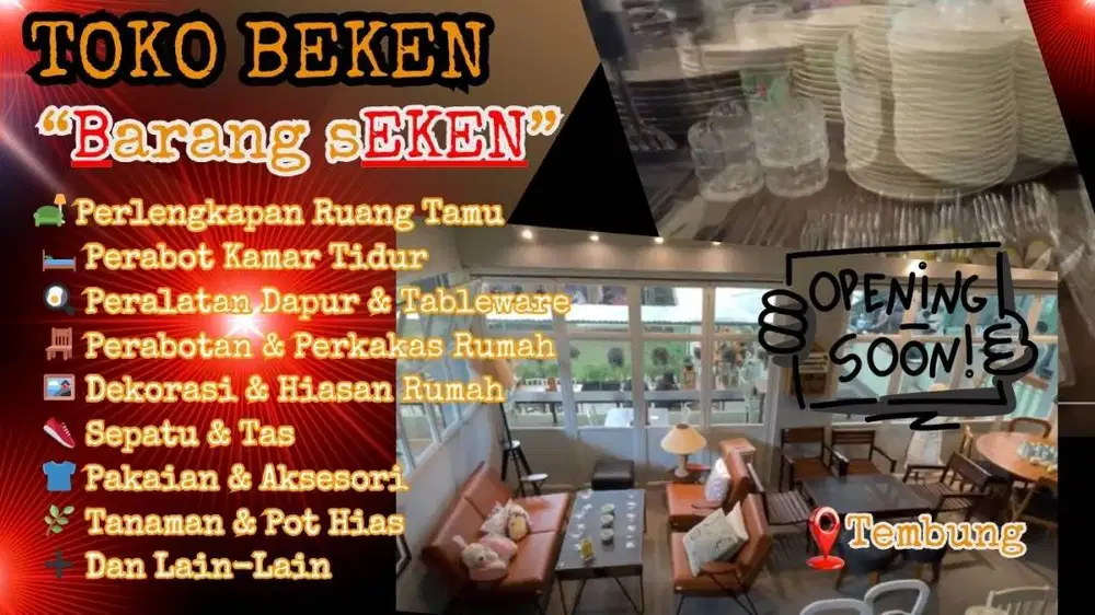PEKERJA HARIAN untuk membantu menyiapkan Toko dan menata barang-barang