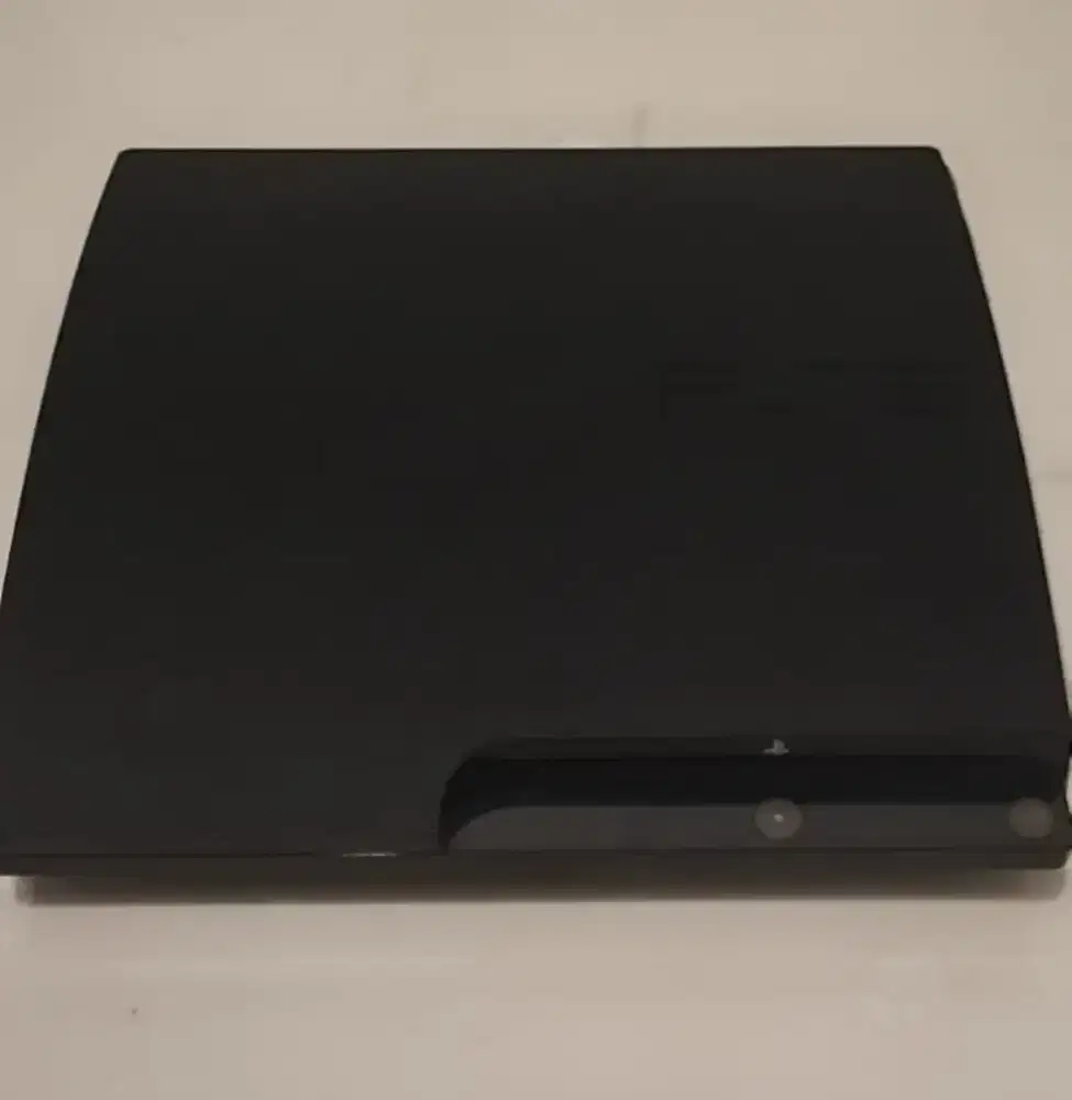 Ps3 slim 320G+2 stik ori mesin+kardus ori+isi 15 game (efootball 2025)