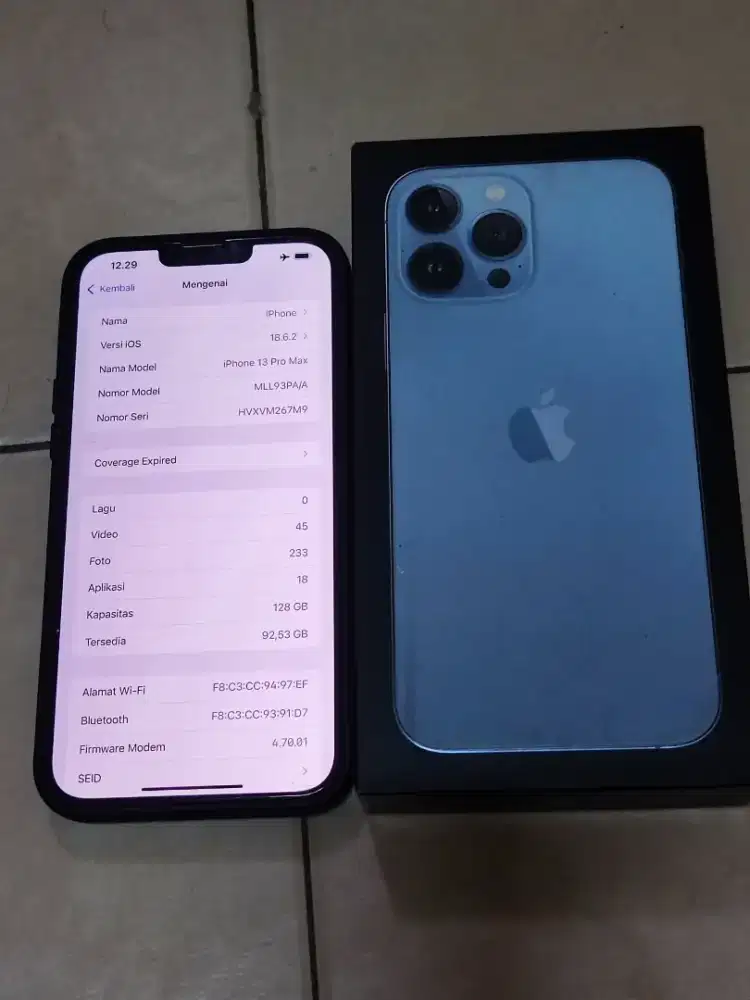 I-PHONE 13 PROMAX 128GB IBOX