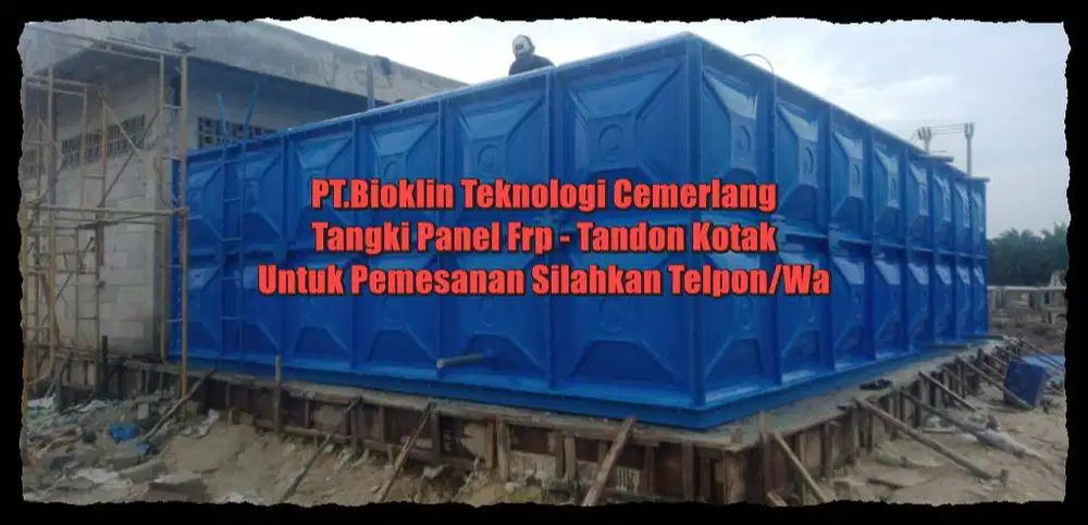 Tangki Panel Frp, Roof tank Frp , Tandon Frp , Tangki Air Fiberglass