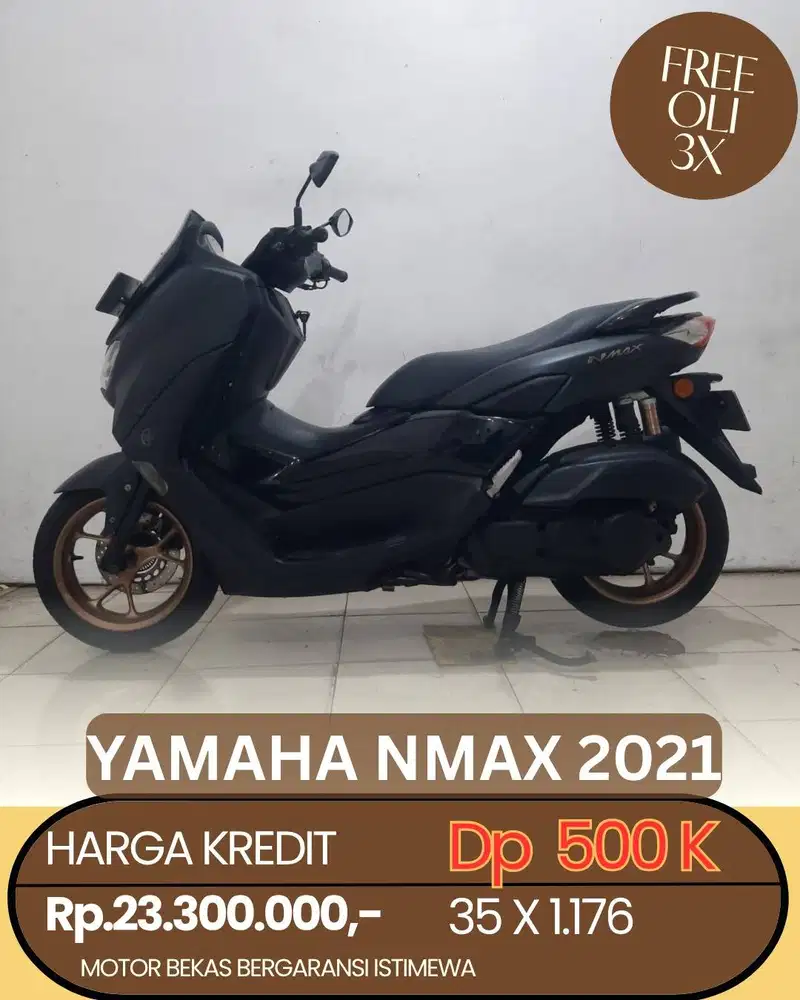 Yamaha nmax tahun 2021 surat lengkap kondisi good