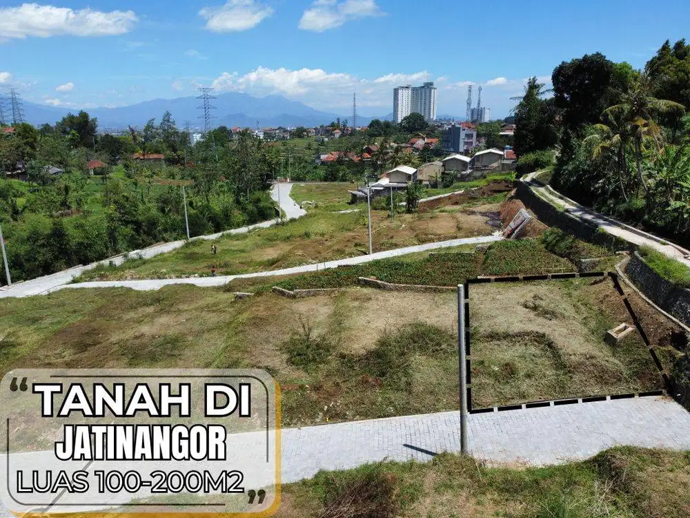 TANAH MULAI 103M2 DEKAT KE KAMPUS UNPAD JATINANGOR