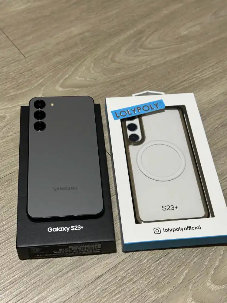 Samsung S23 Plus, Warna Graphite 8/512 GB Garansi SEIN