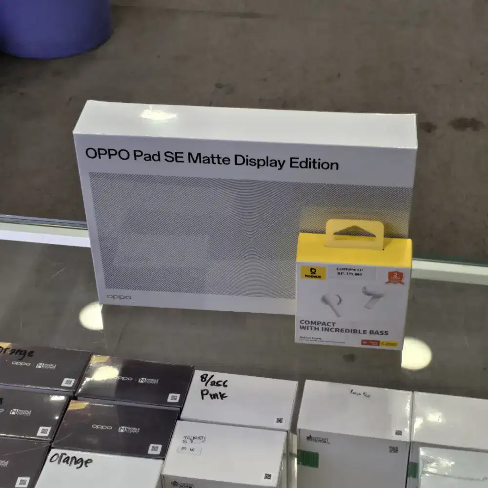 Tab pad Oppo terbaru free tws