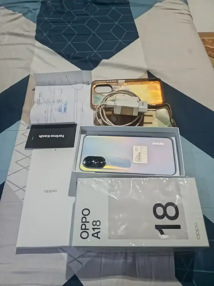 Oppo a18 bekas sampe ke nota