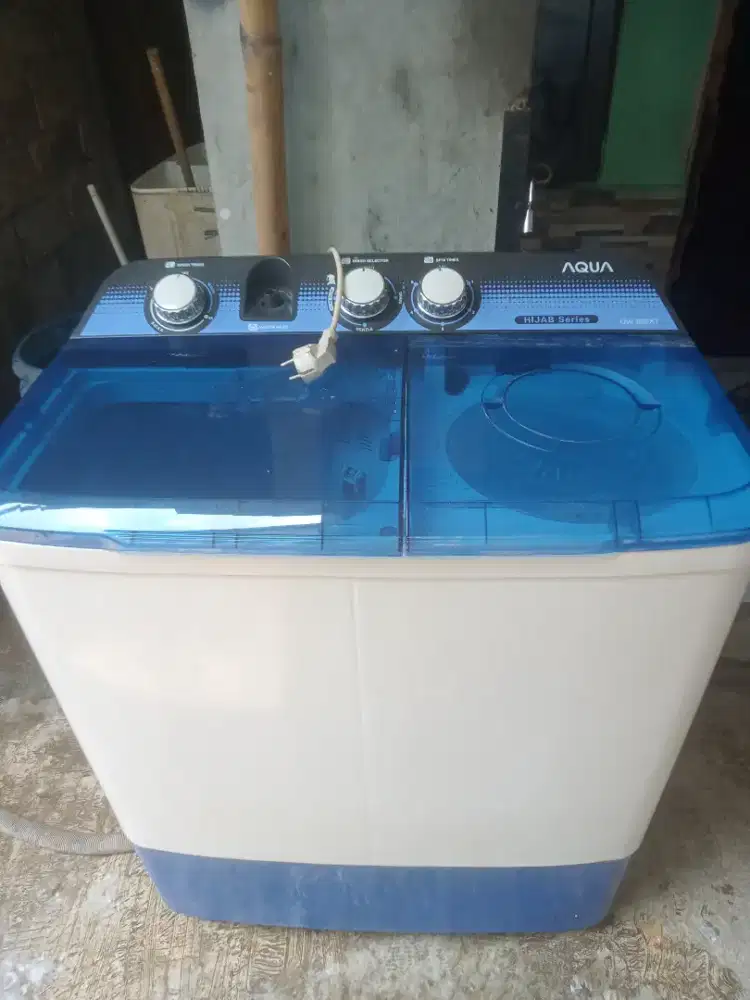 Jual mesin cuci 2 tabung normal semua