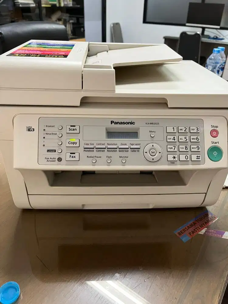 Panasonic KX-MB2025CX copy scan fax print dijual apa adanya