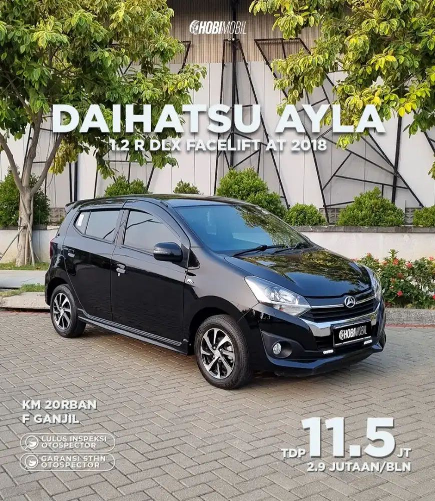 Ayla 1.2 R DLX Facelift AT Thn 2018