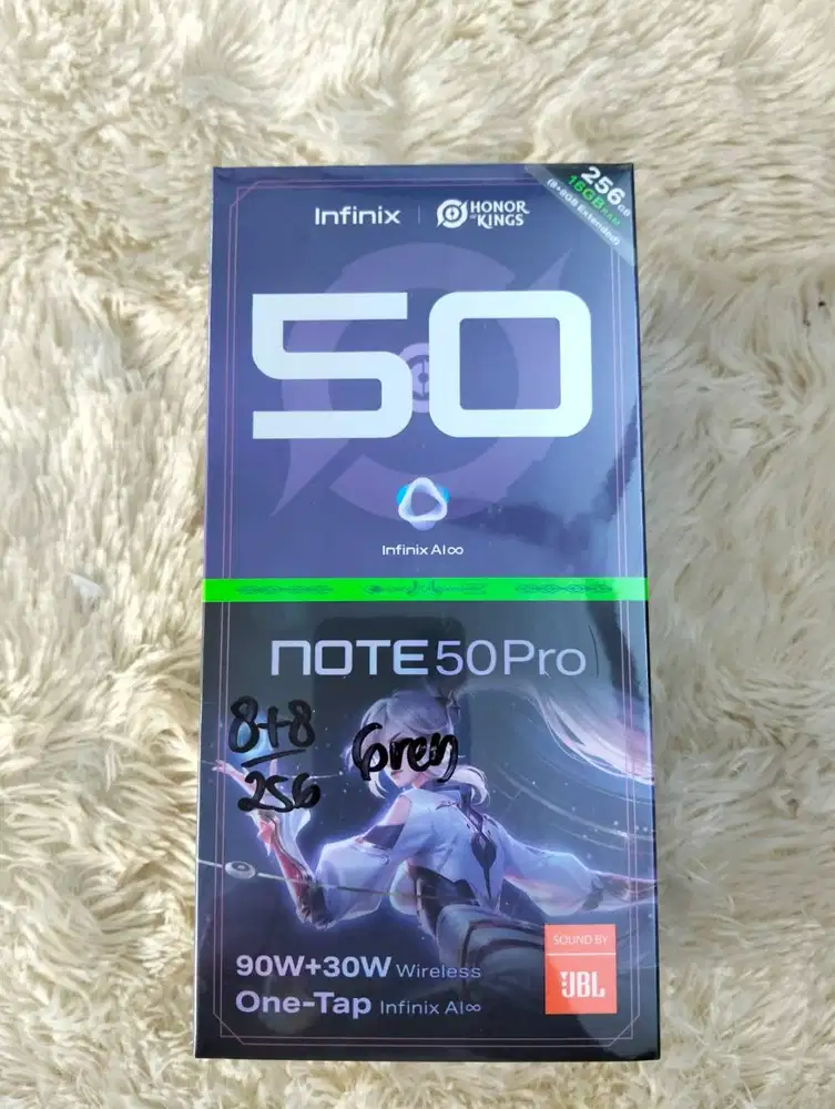 PROMO Infinix NOTE 50 Pro Ram 8GB Internal 256GB Garansi ORI