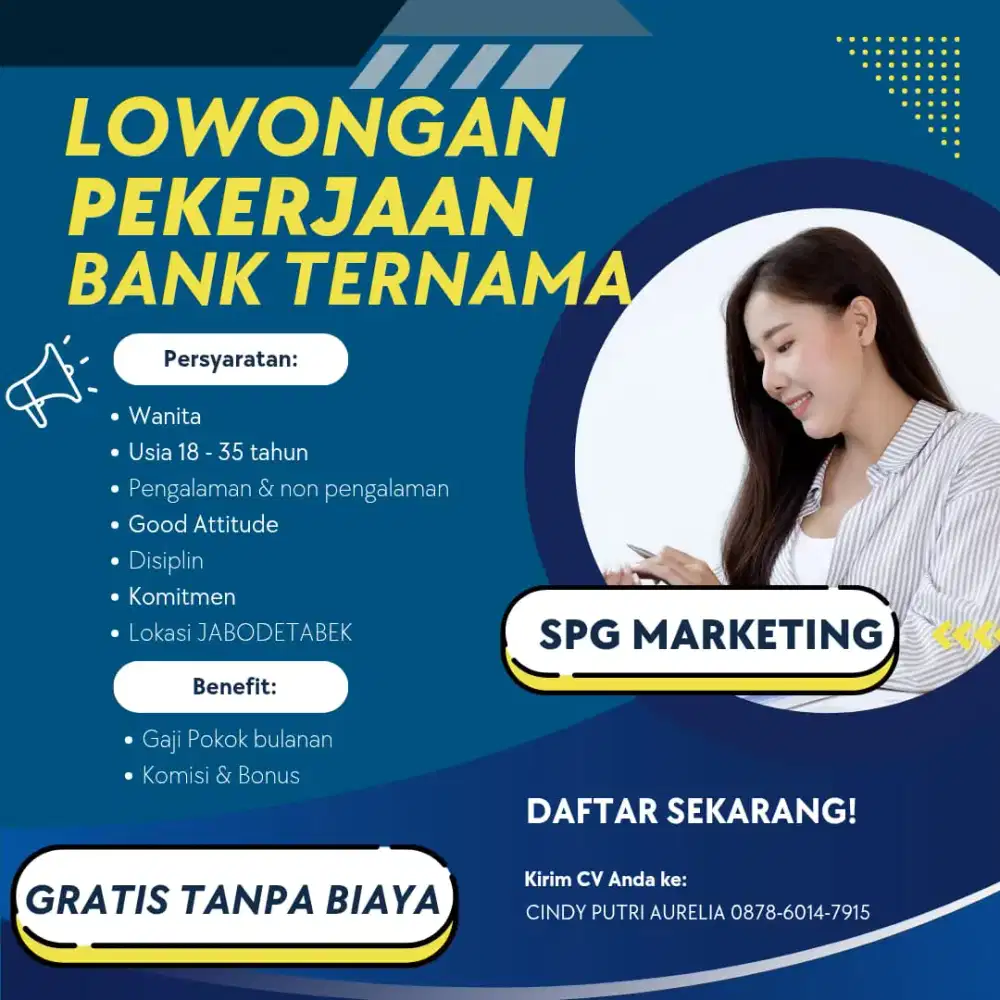 Lowongan kerja marketing