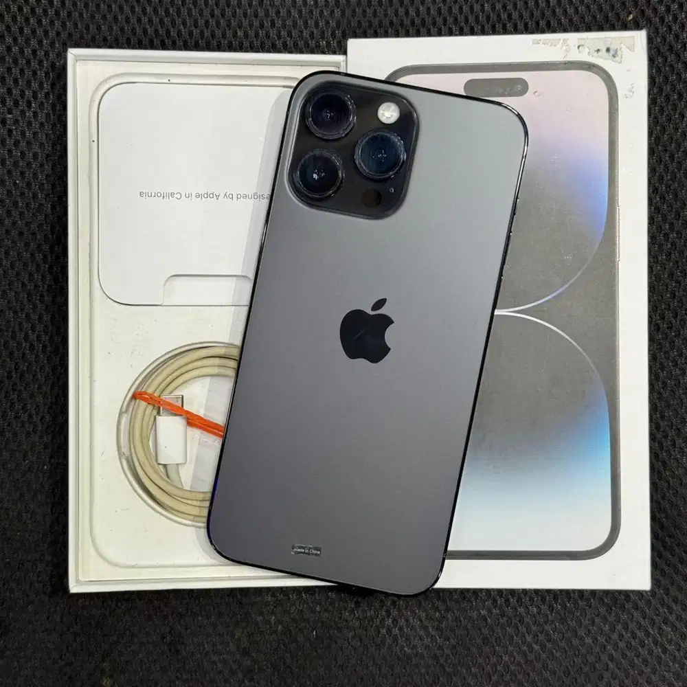 iphone 14 promax 256gb bh real 90 masih tahan air blm pernah bongkar