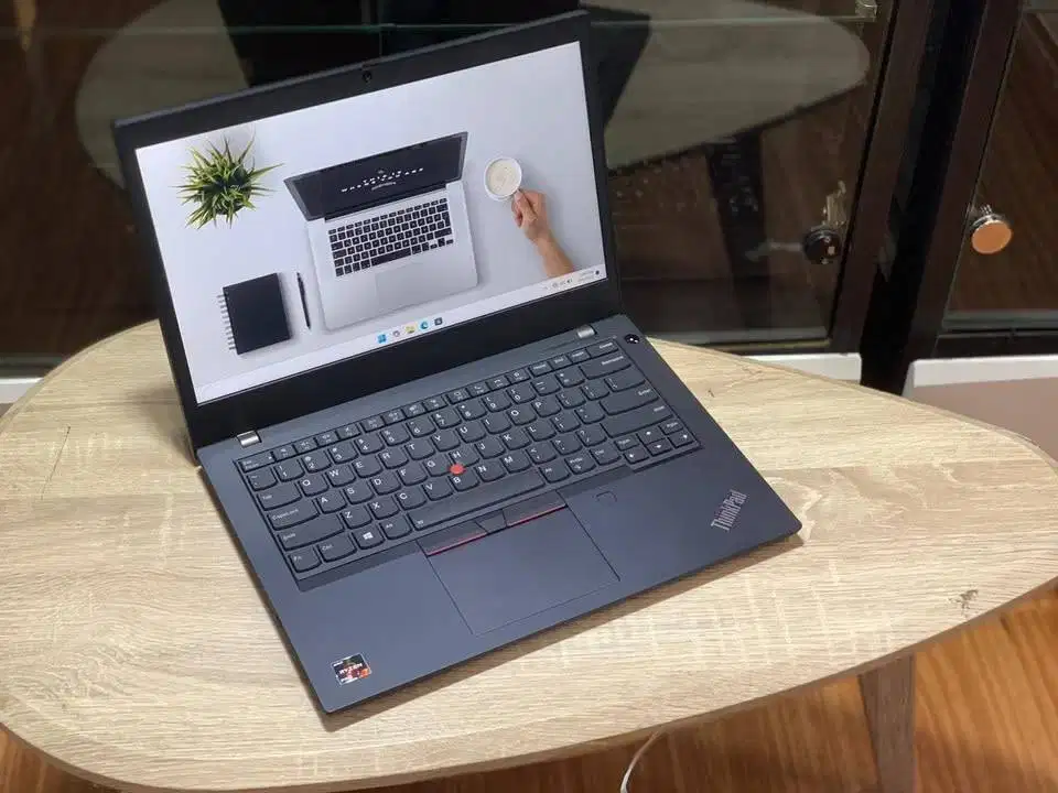 Laptop Game Editing Desain Lenovo Thinkpad L14 AMD Ryzen 7 pro Ram 8GB