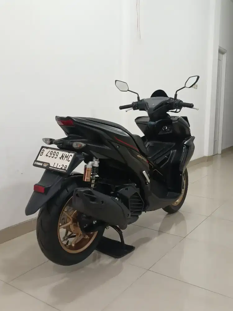KM 2rb Yamaha New Aerox C ABS tahun 2023