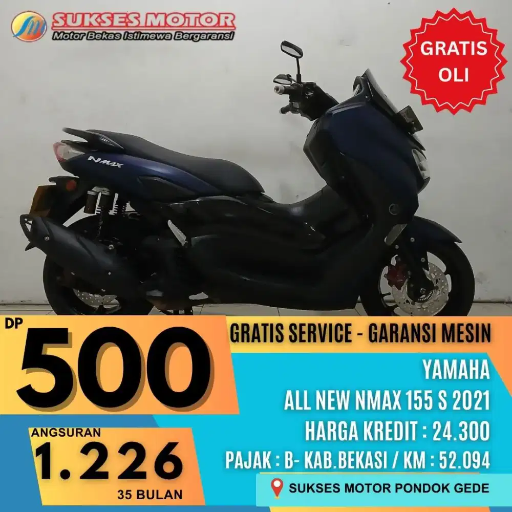 PROSES KREDIT CUMA 30 MENIT YAMAHA ALL NEW NMAX 155 S TH 2021