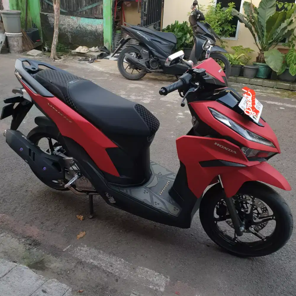 Body cover vario 125 2025 merah doff ori