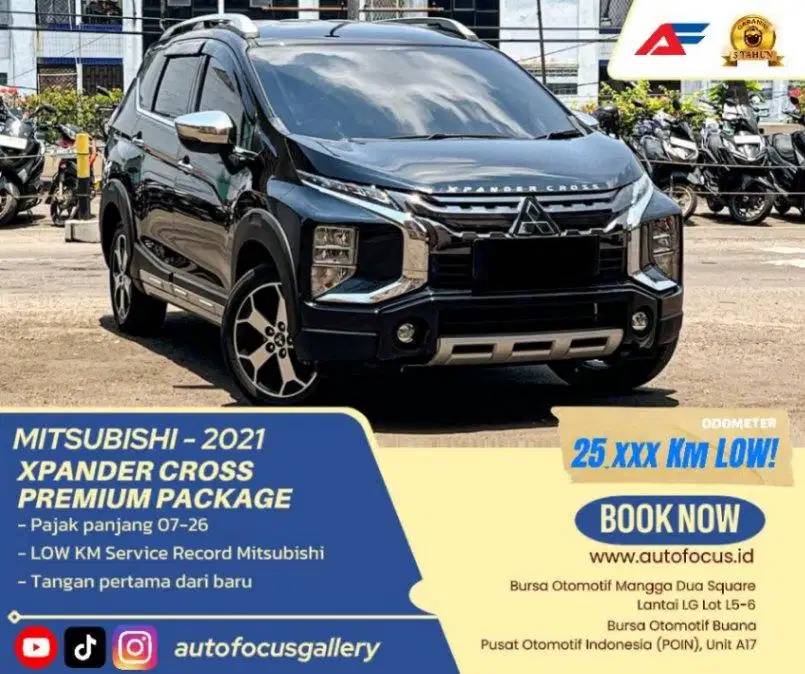 Tdp25JT Mitsubishi Xpander Cross Premium Package 1.5 AT 2021