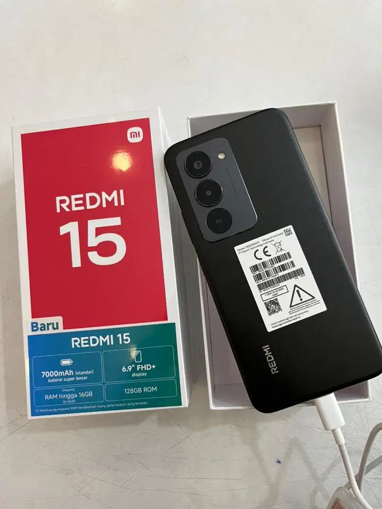 Redmi 15 8/256Gb garansi resmi