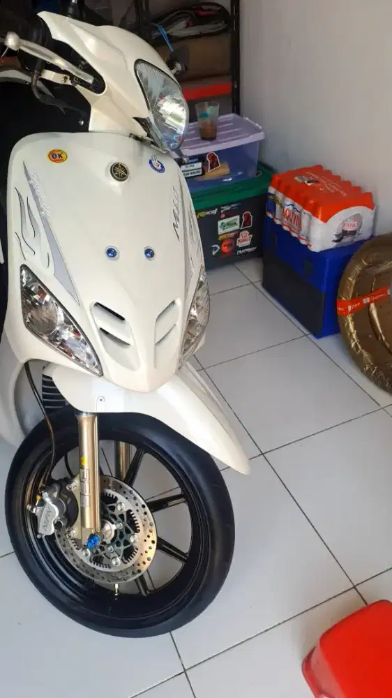 Mio Sporty 5TL bawaan Albino sejak lahir