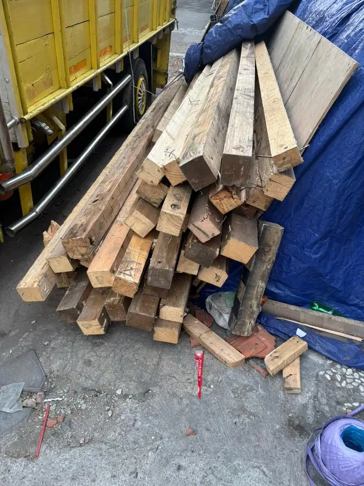 kayu balok Jatilanda Borongan
