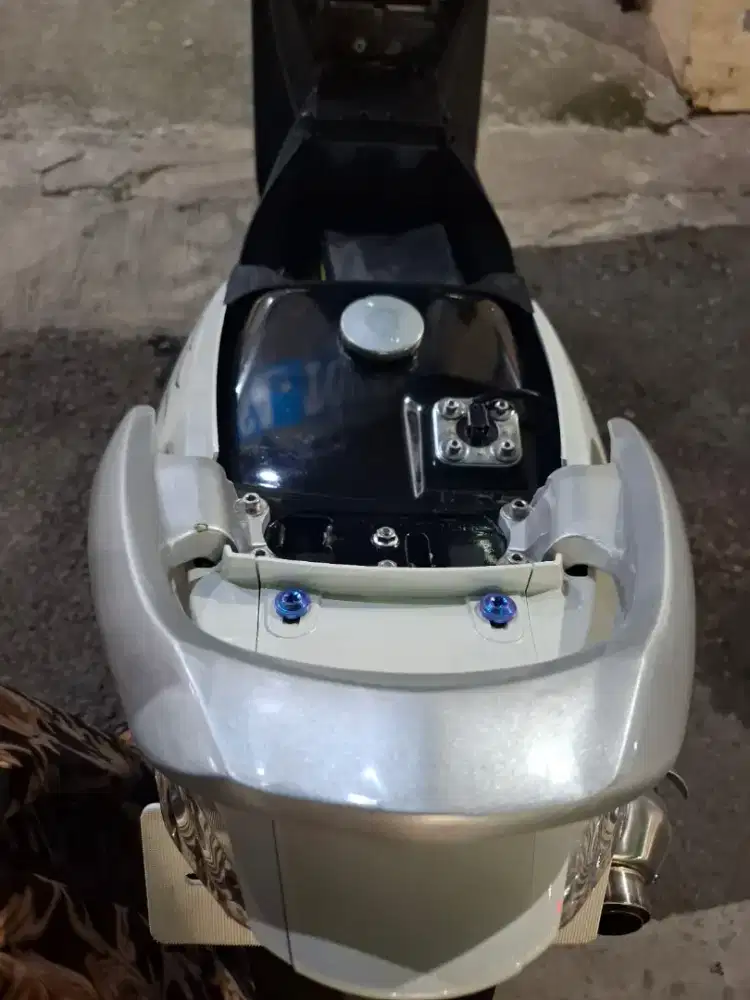 Mio Sporty 5TL bawaan Albino sejak lahir