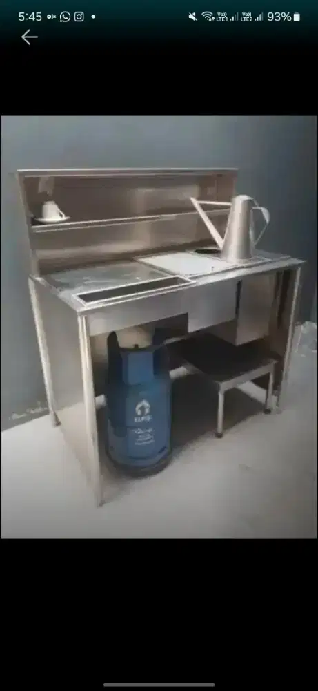 MEJA BIKIN KOPI UNTUK KAFE/CAFE/WARKOO