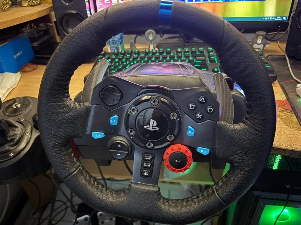 Logitech G29 Steering Wheel + Shifter