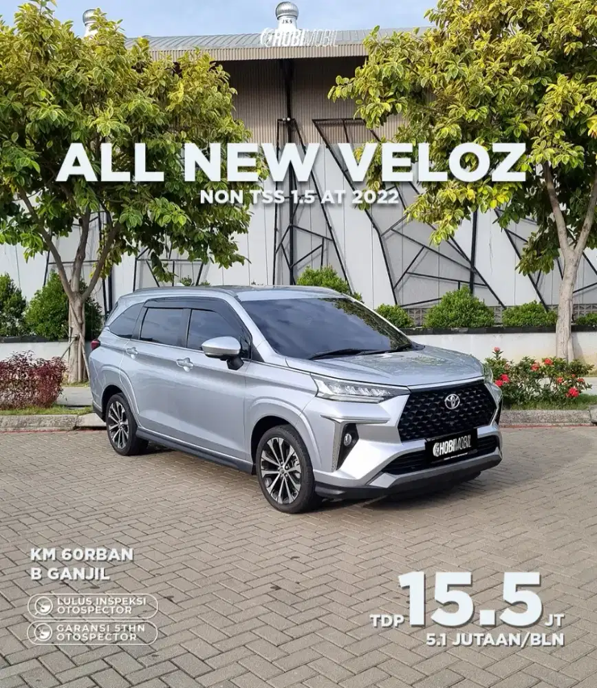 All New Veloz Non TSS 1.5 AT Thn 2022