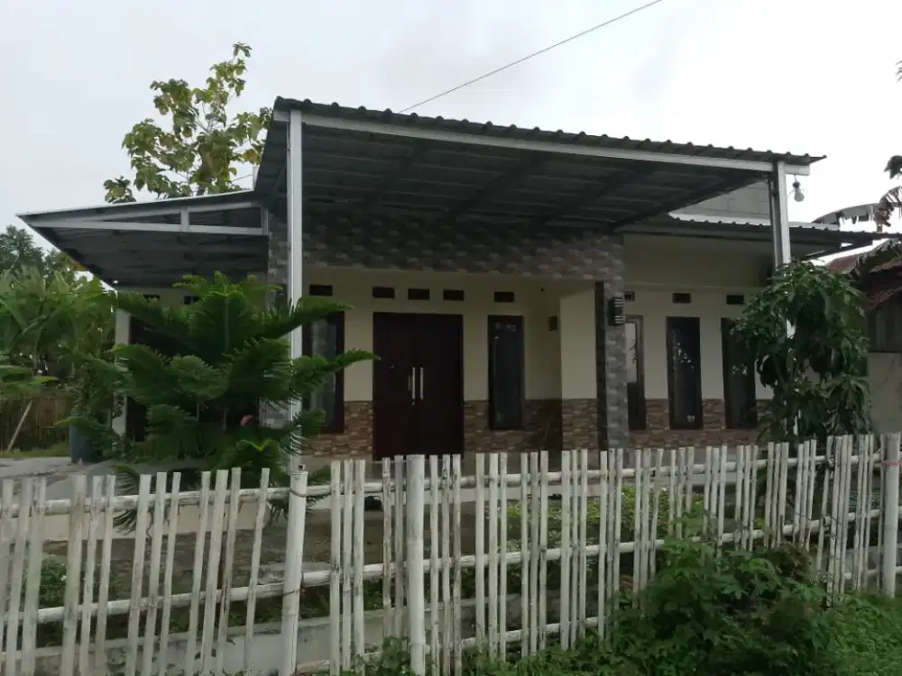 Jual rumah baru beres bangun