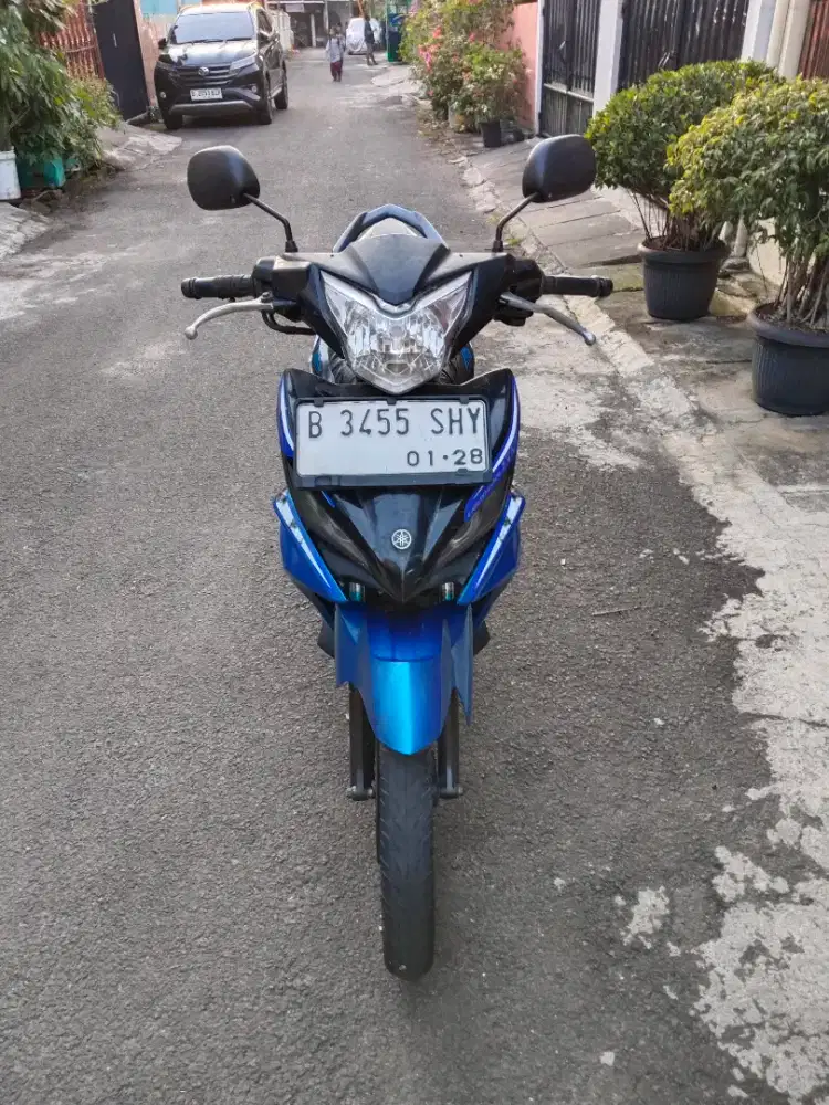 Yamaha Jupiter MX 135 kopling 2013 plat 2028 mesin halus