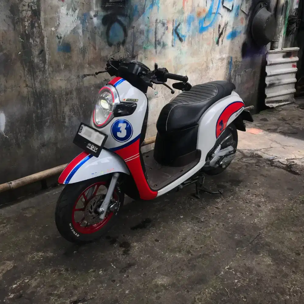 Motor Honda Scoopy 2020 CBS ISS Stylish
