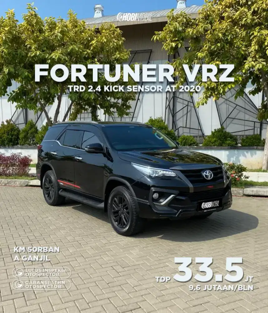 Fortuner VRZ TRD 2.4 Kick Sensor AT Thn 2020