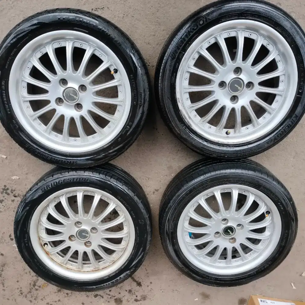 Velg original/OEM Suzuki Swift GT ring 16 pcd 4x100 ban 195/50 R16