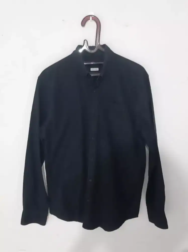 Kemeja Executive Oxford Hitam Size 16 Slim Fit Setara Size M LIKE NEW