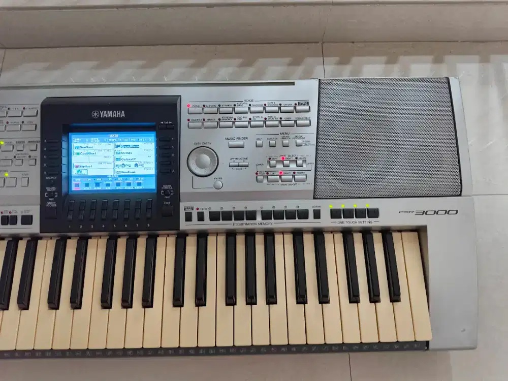 keyboard yamaha psr 3000 kondisi mulus dan normal semua