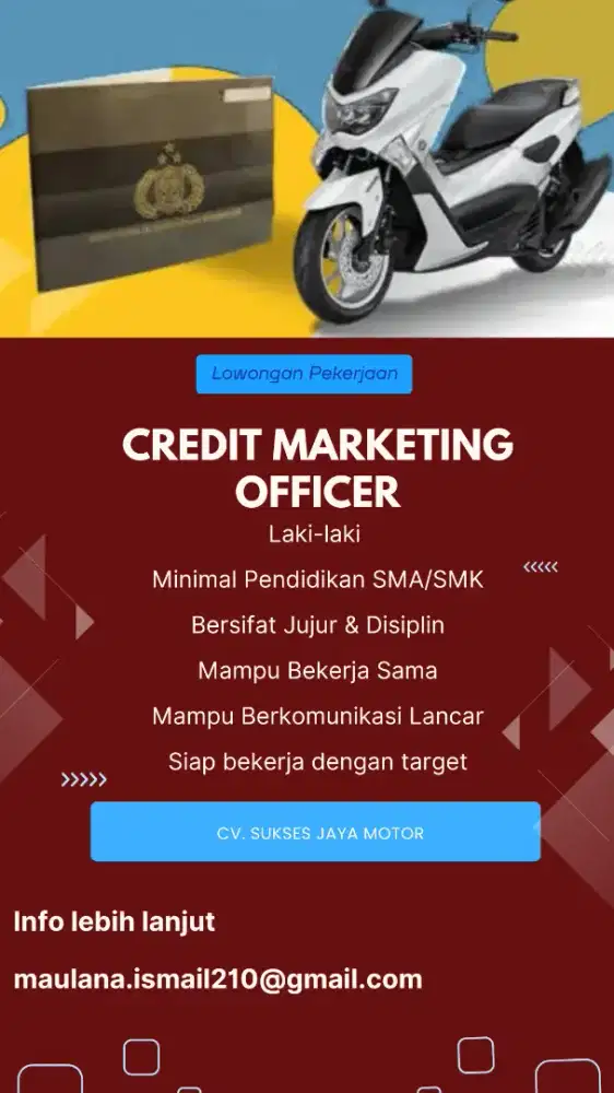 Credit Marketing Officer (CMO)