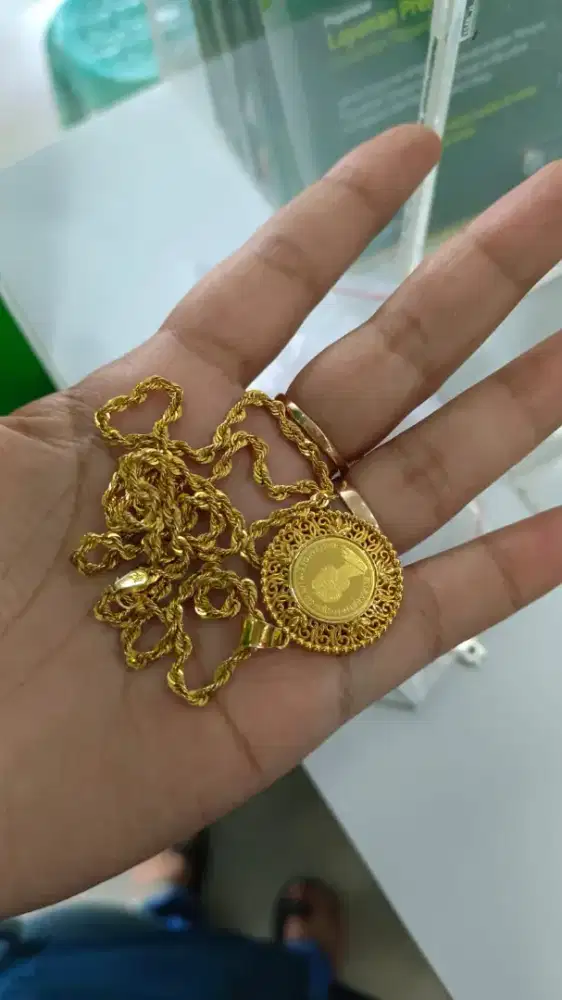 Terima jual emas tampa surat & logam mulia antam