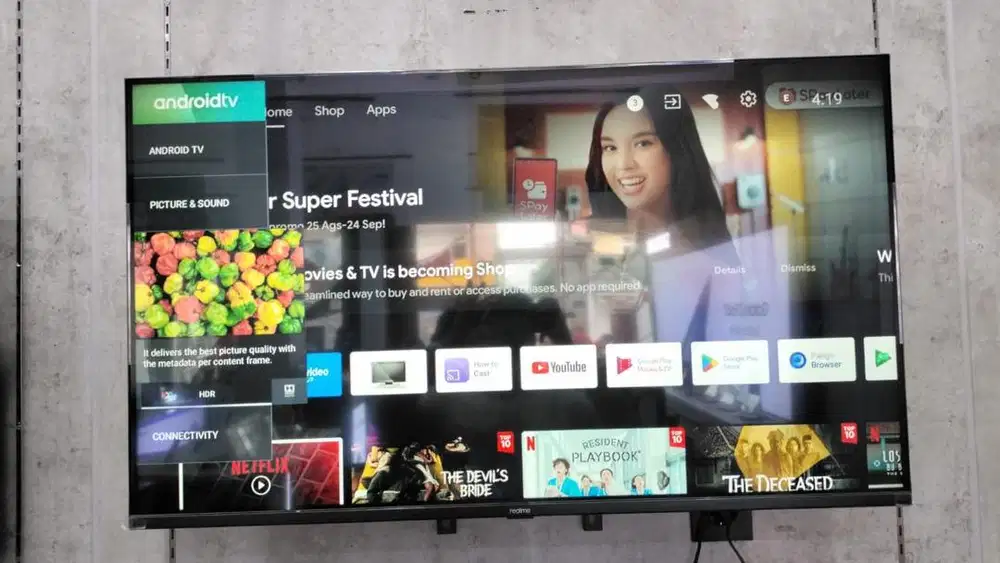 PROMO SMARTTV REALME 43” EX DEMO