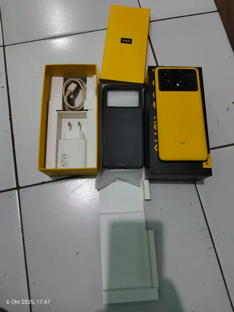 poco X6 pro ram 12/512 second