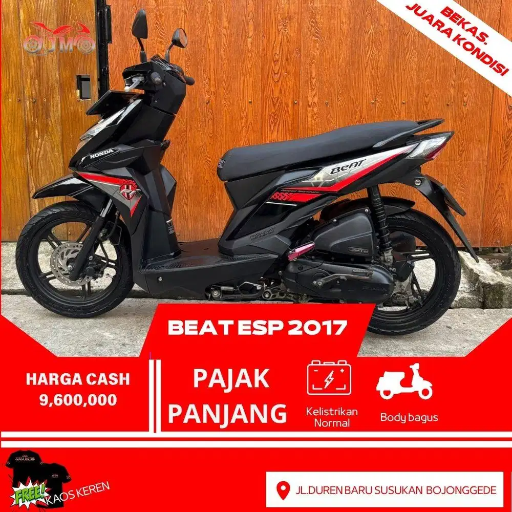 BEAT ECO 2017 PAJAK PANJANG SIAP PAKE
