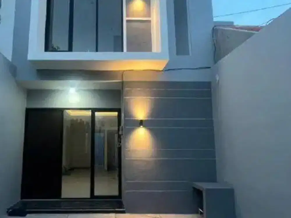Rumah Scandinavian Rungkut Asri STRATEGIS, SIAP HUNI